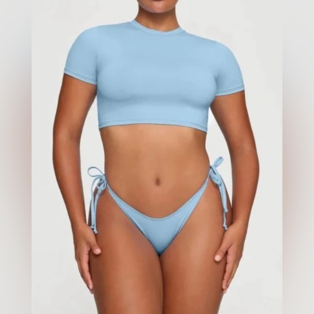 SKIMS Light Blue Swim Set